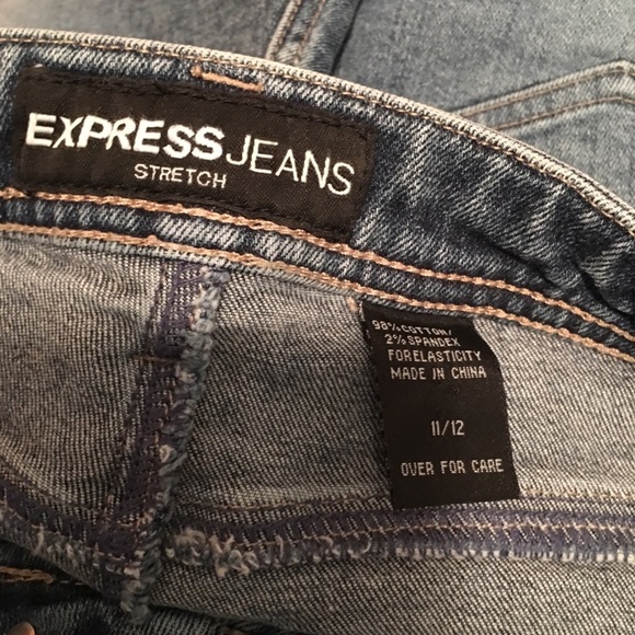 Express Stretch Jeans - Size 11/12 - Picture 5 of 5